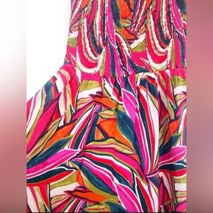 ABEL THE LABEL - ANTHROPOLOGIE multicolore high low dress